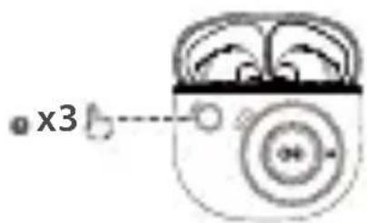 EDIFIER TO-U2 mini - Connexion à gauche et à droite/Réinitialiser - 1