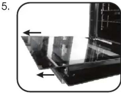 CANDY FCT200N/E - RETRAIT ET NETTOYAGE DES VITRES - 2