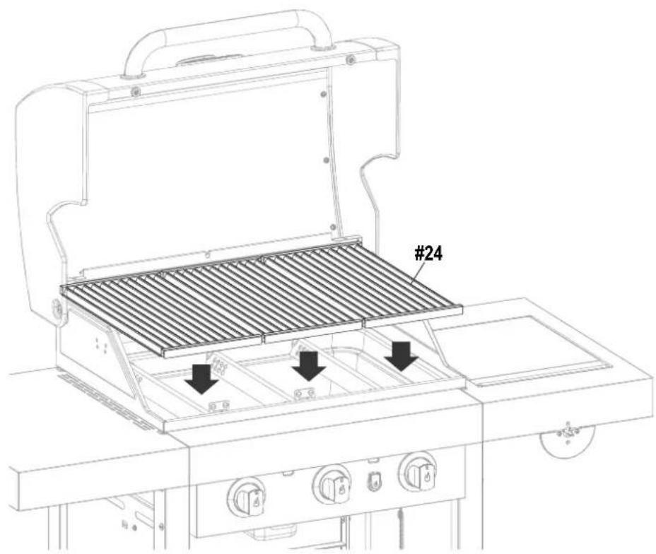Char-Broil Professional Line - WARNING - 4