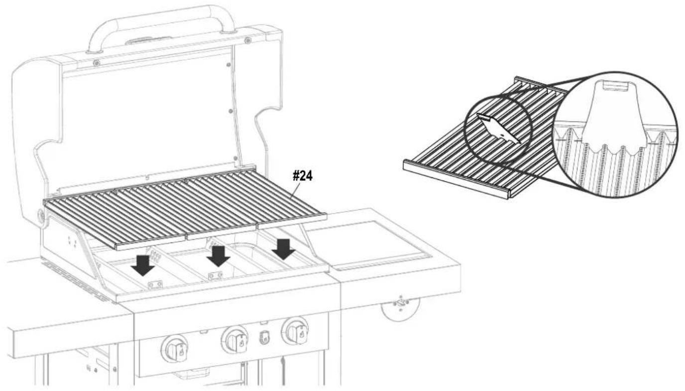 Char-Broil Professional Line - WARNING - 26