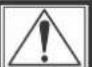Char-Broil Professional Line - WARNING - 1