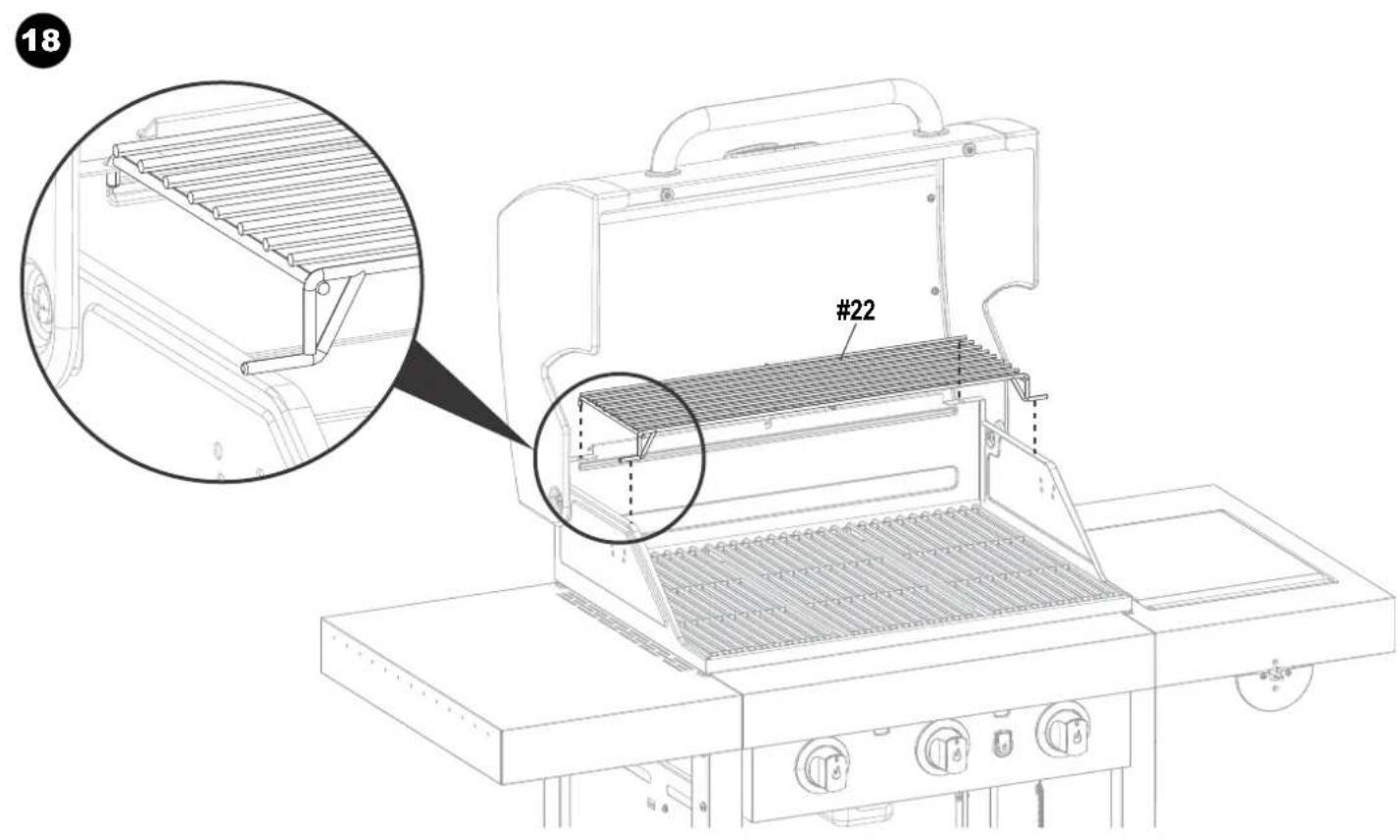 Char-Broil Professional Line - WARNING - 6