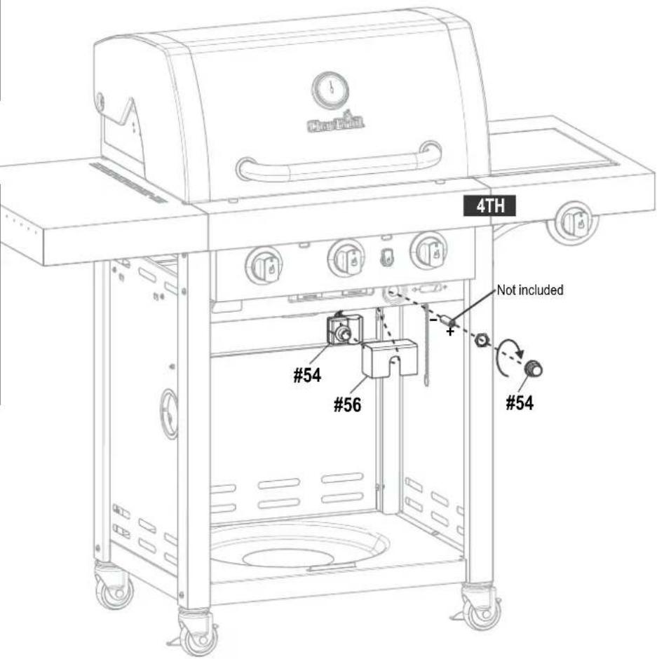 Char-Broil Professional Line - WARNING - 19