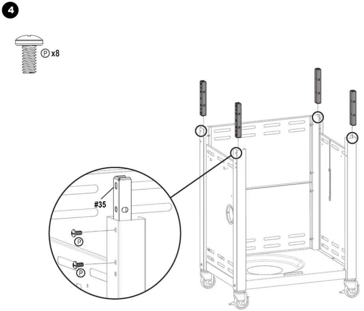 Char-Broil Professional Line - ASSEMBLY - 5