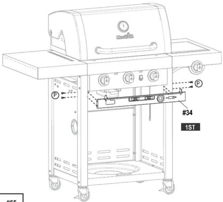Char-Broil Professional Line - WARNING - 16