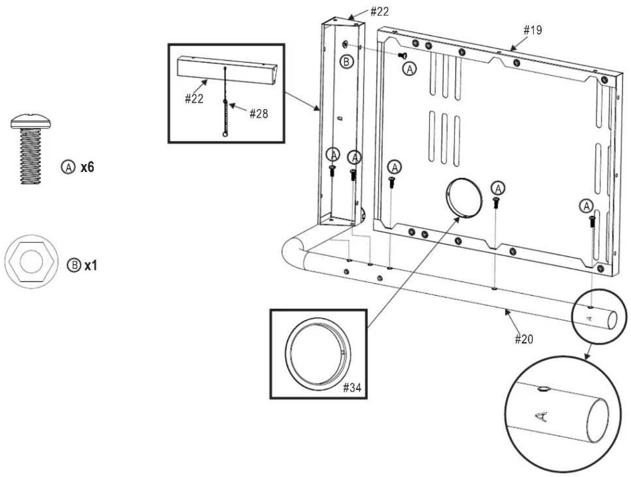 Char-Broil Gas2Coal 2.0 Line - PARTS DIAGRAM - 4