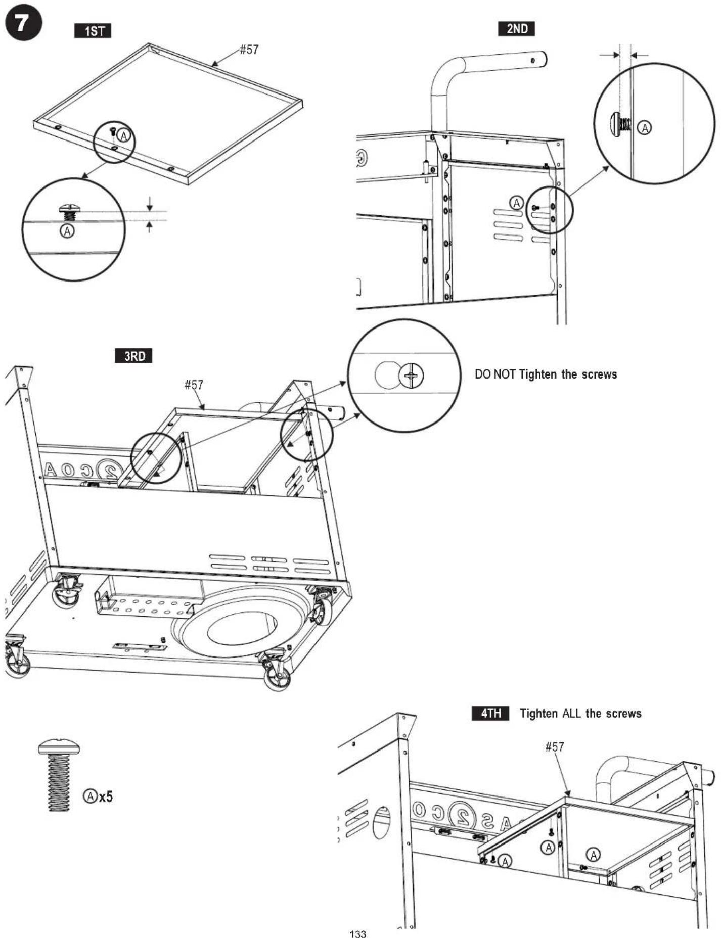 Char-Broil Gas2Coal 2.0 Line - PARTS DIAGRAM - 8