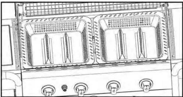Char-Broil Gas2Coal 2.0 Line - Aprinderea grăsimilor - 1