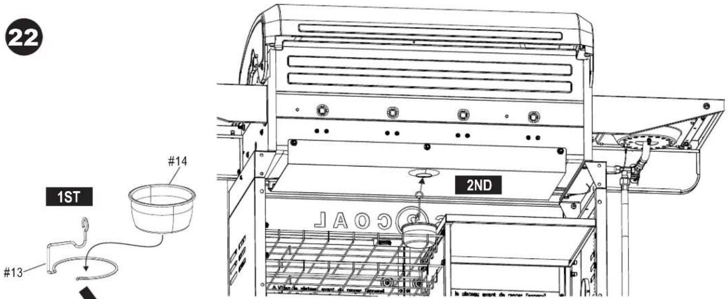 Char-Broil Gas2Coal 2.0 Line - PERSOANA CARE INSTALEAZĂ/ASAMBLEAZĂ: - 9
