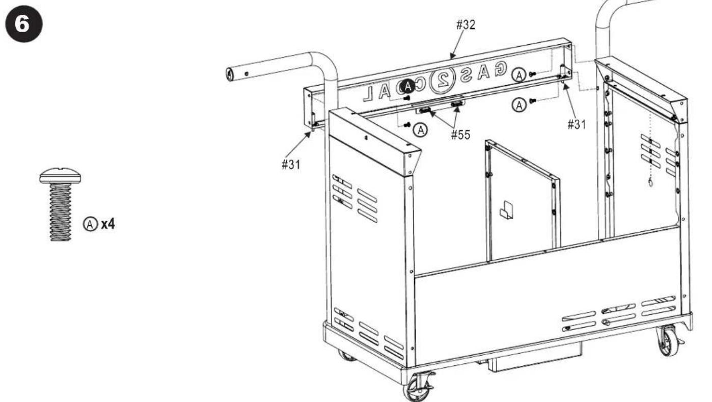 Char-Broil Gas2Coal 2.0 Line - PARTS DIAGRAM - 7