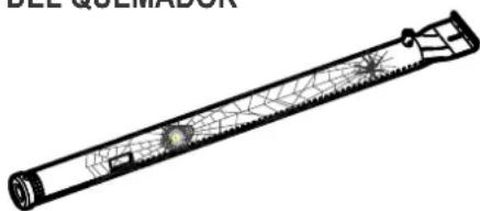 Char-Broil Gas2Coal 2.0 Line - ARAÑAS Y TELARAÑAS DENTRO DEL QUEMADOR - 1