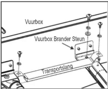 Char-Broil Gas2Coal 2.0 Line - Juiste verbinding van brandernaarklep - 2