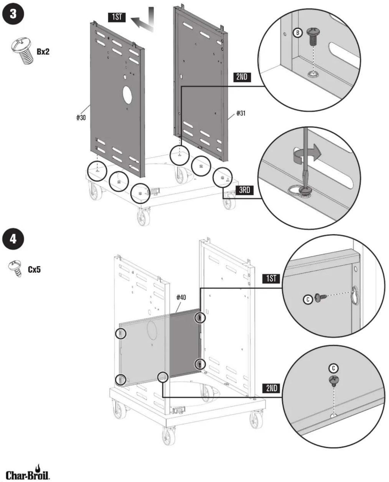 Char-Broil Performance PRO Line - ASSEMBLY - 3