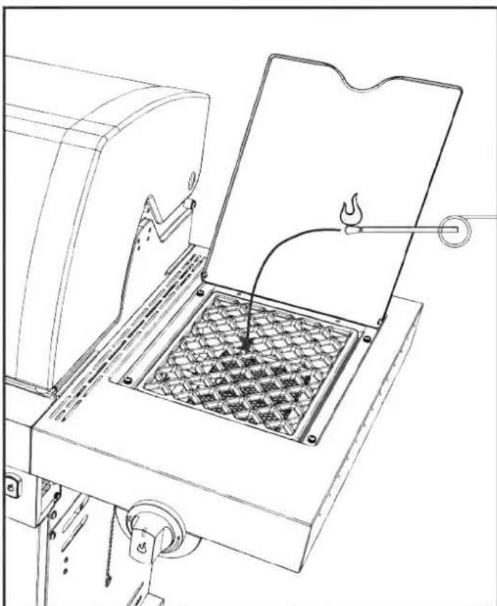 Char-Broil Performance PRO Line - Sear Burner Match Lighting - 1