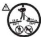 HUSQVARNA RA850 - Symbole auf dem Anbaugerät und dem Antriebsaggregat - 9