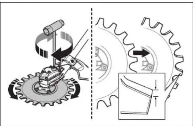 HUSQVARNA RA850 - Mazanje ohišje menjalnika - 3