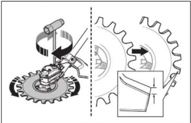 HUSQVARNA RA850 - Afiladura de las cuchillas - 2