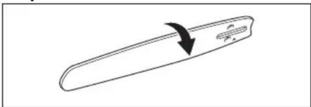 HUSQVARNA Madsaw 525DEPS - To do a check of the guide bar - 7