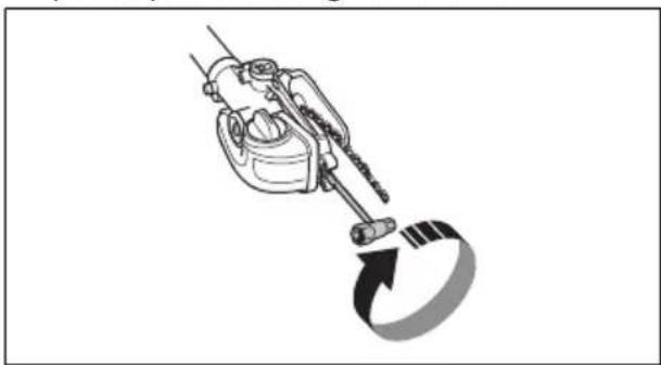 HUSQVARNA Madsaw 525DEPS - Pour monter le guide-chaîne et la chaîne - 3