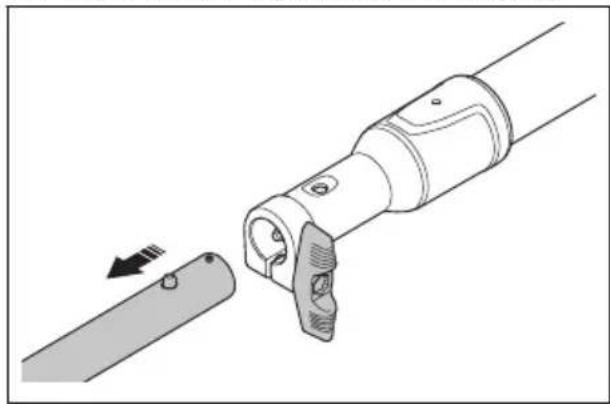 HUSQVARNA Madsaw 525DEPS - To disassemble the shaft - 3