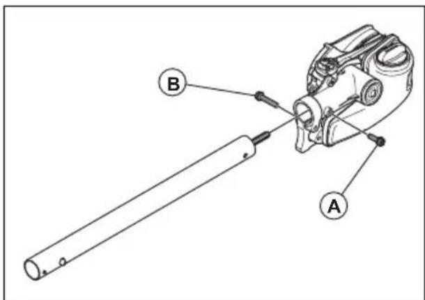 HUSQVARNA Madsaw 525DEPS - To assemble the cutting head - 2