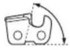 HUSQVARNA Madsaw 525DEPS - Filing equipment and filing angles - 2