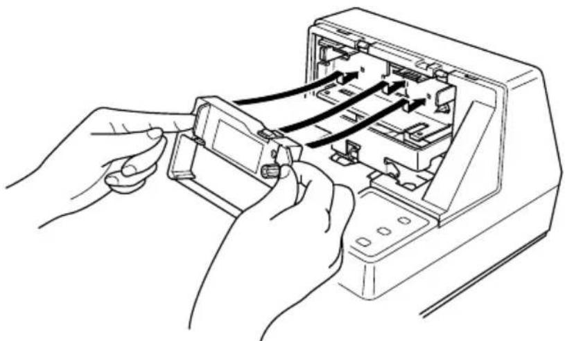 Star Micronics SP298 - Installing the ribbon cassette - 2