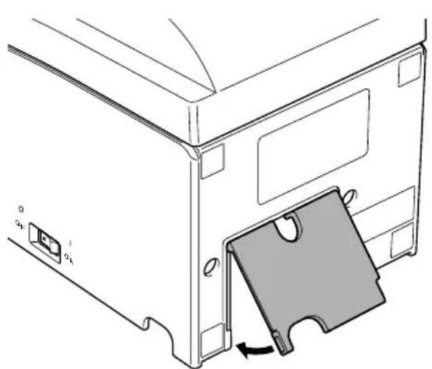 Star Micronics SP500 - 4-5. Attaching the Rear Cover - 1
