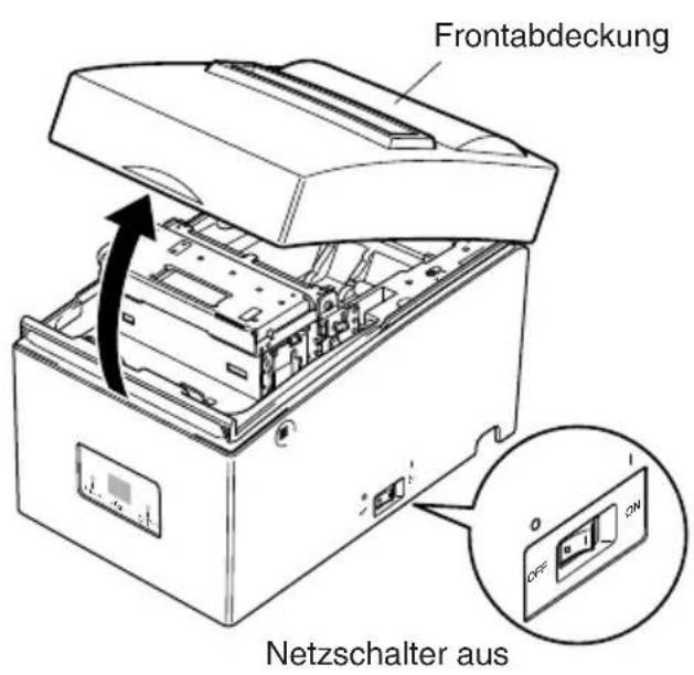 Star Micronics SP500 - 5-2-1. Einlagen der Farbbandkassette - 2
