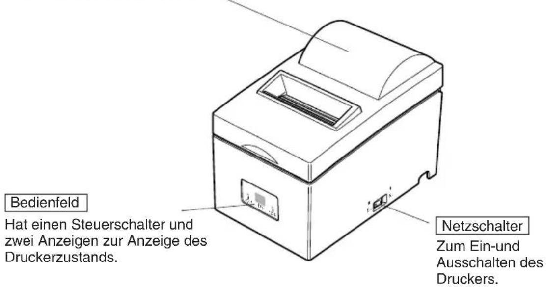 Star Micronics SP500 - Abdeckung - 1