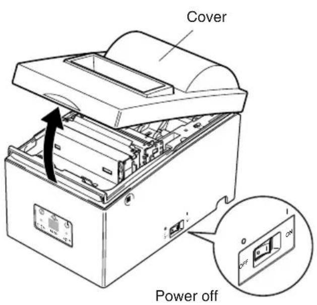 Star Micronics SP500 - 5-1-1. Loading the Ribbon Cartridge - 1