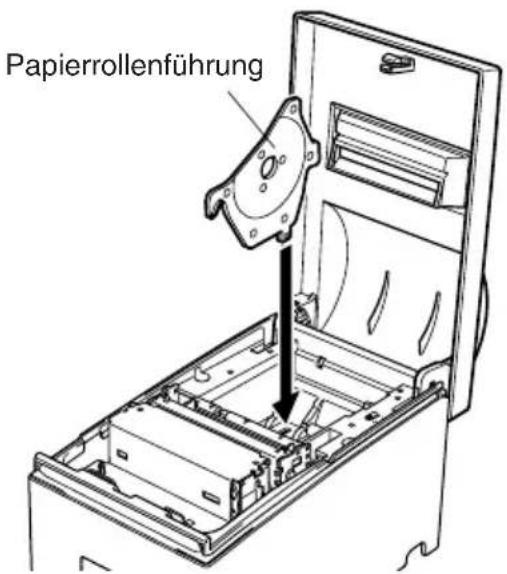 Star Micronics SP500 - 5-3. Einsetzen der Papierrollführung - 1