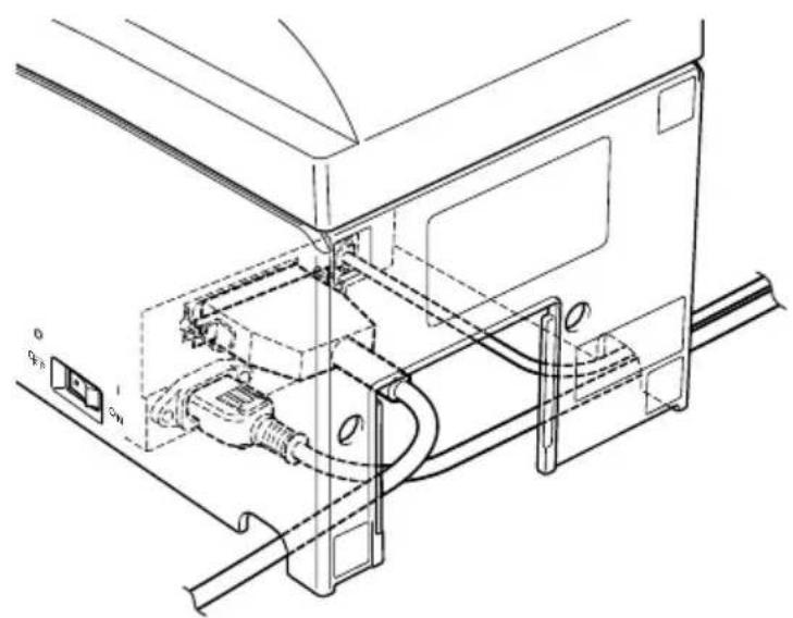 Star Micronics SP500 - 4-6. Installieren der Kabel - 2