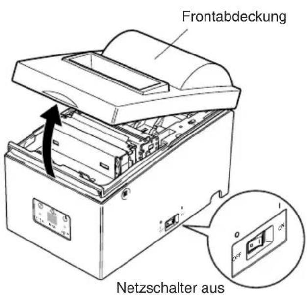 Star Micronics SP500 - 5-1-1. Einlagen der Farbbandkassette - 1