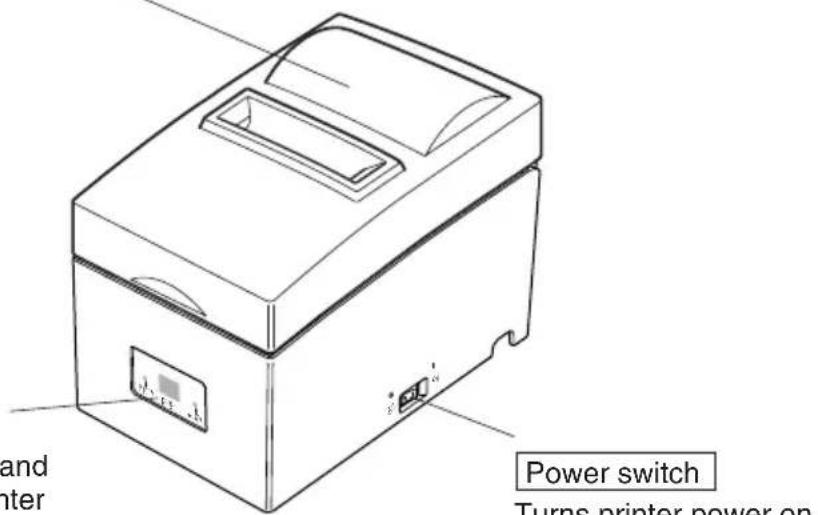 Star Micronics SP500 - Control panel - 1