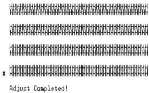 Star Micronics SP500 - Appendix G: Adjusting the Dot Alignment Mode - 5