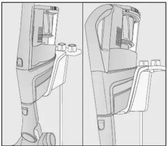 MIELE Triflex HX2 Pro - Zubehörhalter aufstecken (bei Bedarf) - 3