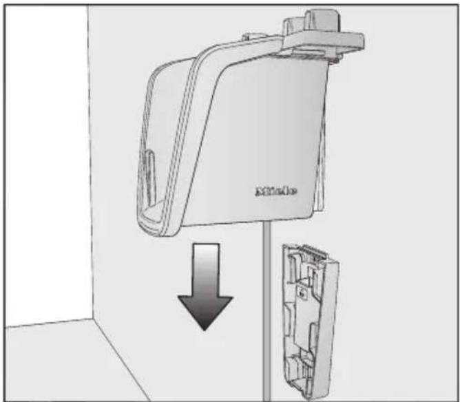 MIELE Triflex HX2 Pro - Zubehörhalter aufstecken (bei Bedarf) - 2