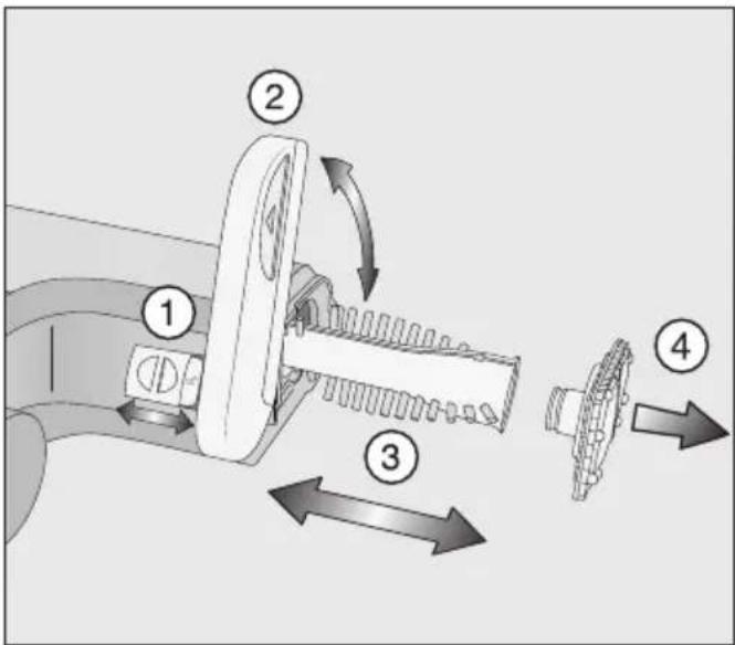 MIELE Triflex HX2 Performance - Bürstenwalze aus der Elektro- bürste entnehmen - 1