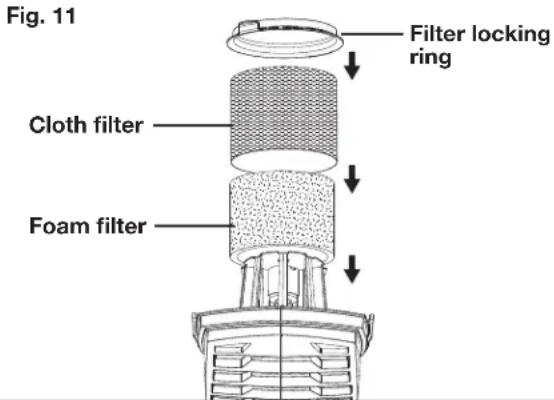 Sun Joe SWD2500 - Cleaning the Foam Filter - 2