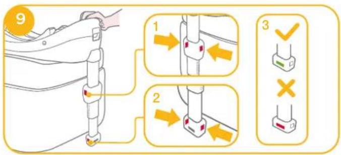 Joie i-Juva - Installation avec base - 4
