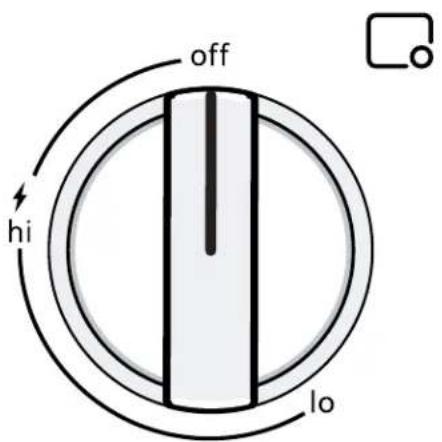 BOSCH NGM5058UC - Control knobs - 1