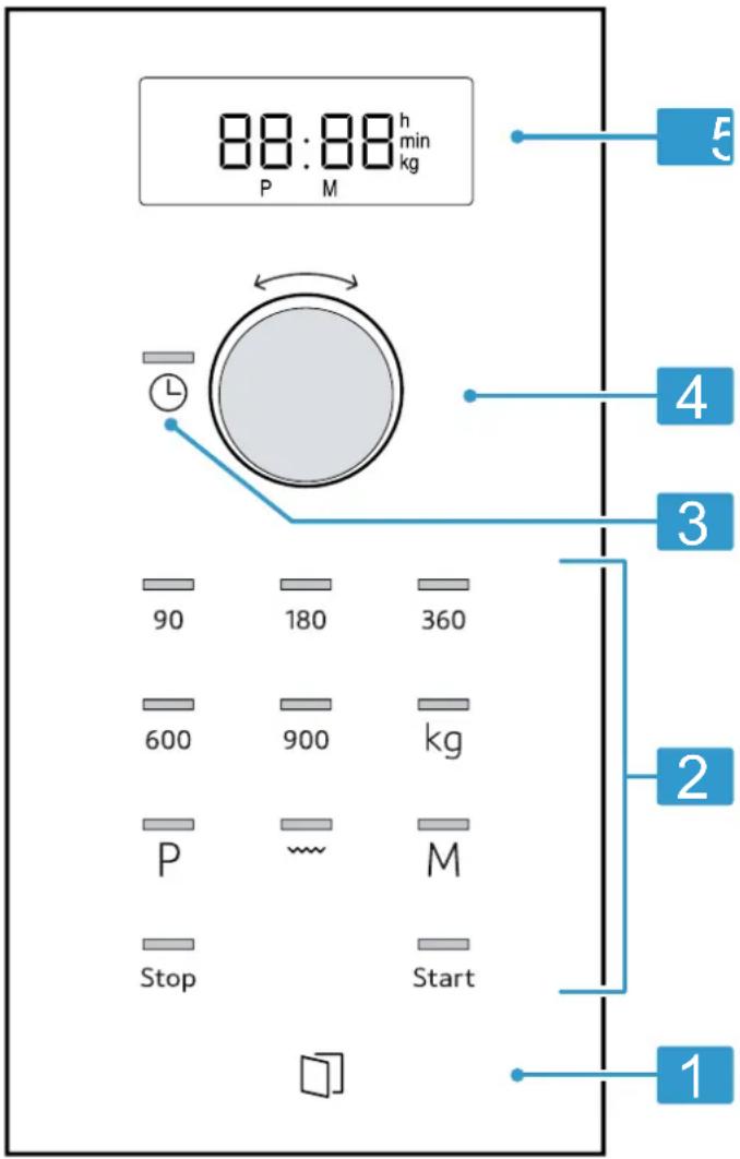 NEFF HLAGD53G0 - Πεδίο χειρισμού - 1
