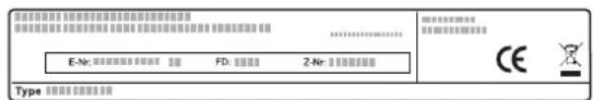 NEFF HLAGD53G0 - Αριθμός προϊόντος (E-Nr.) και αριθμός κατασκευής (FD) - 1
