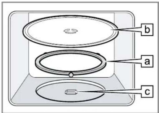 NEFF HLAGD53G0 - Mise en place du plateau tournant - 1