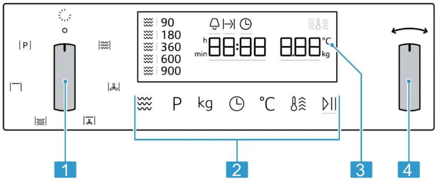 NEFF C1AMG84G0 - Bedieningselementen - 1