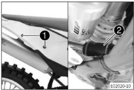 GasGas EX 250 (2023) - Avertissement - 1