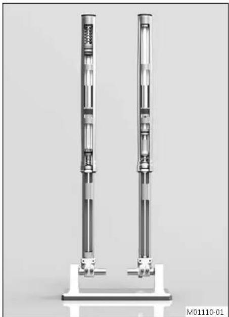GasGas EX 300 (2023) - Suspension pneumatique XACT AER CC - 1