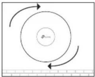 TP-LINK Omada EAP653 - ■ Option 2: Wall Mounting - 7