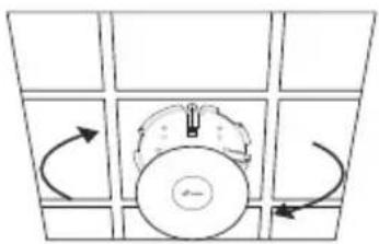 TP-LINK Omada EAP653 - ■ Option 1 : Montage au plafond - 6